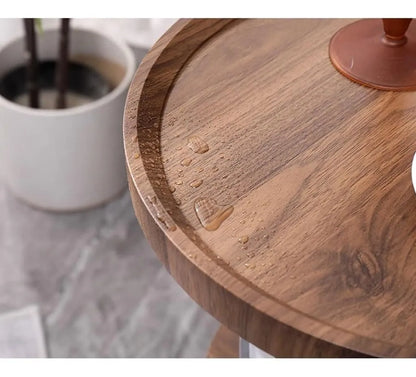 Mesa De Centro Multifuncional Redonda 3 Niveles